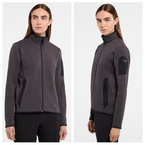 Arc'teryx Women’s Fleece Covert Cardigan Black Heather Size M